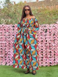 Ankara Bubu – angle 2 | Maxi Dresses Sisiosa