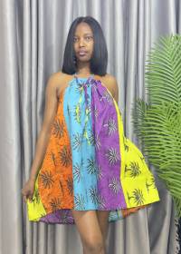 Ankara short beach wear  – angle 1 | Short Dresses Sisiosa