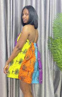 Ankara short beach wear  – angle 2 | Short Dresses Sisiosa