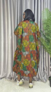 Ankara shirt bubu  – angle 2 | Maxi Dresses Sisiosa