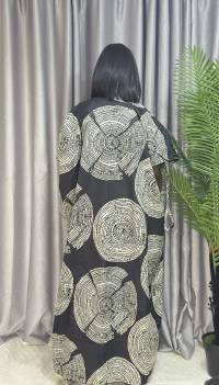 Ankara shirt dress  – angle 3 | Maxi Dresses Sisiosa
