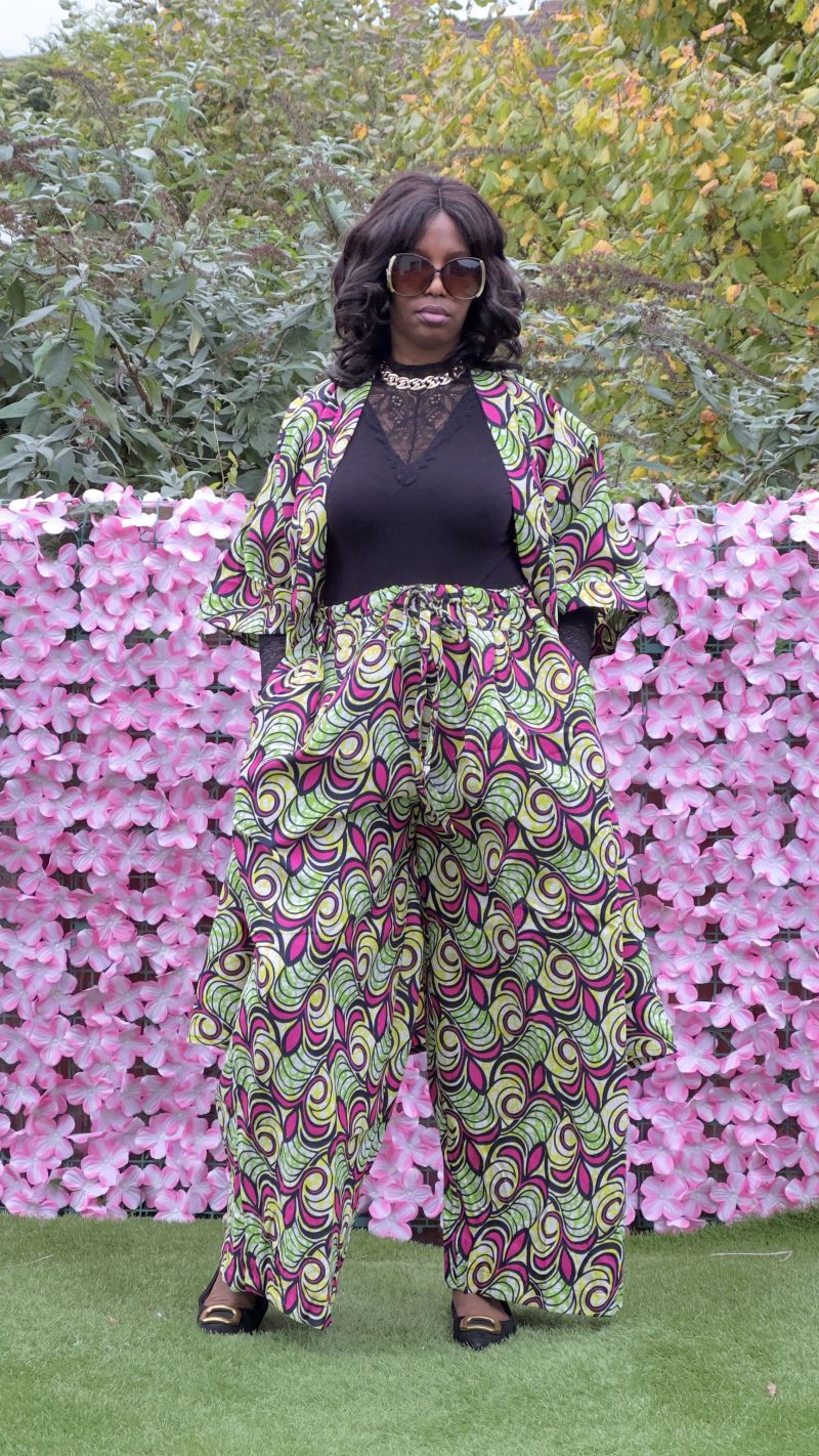 Nelly 06 – Ankara Kimono Set | Sisiosa UK