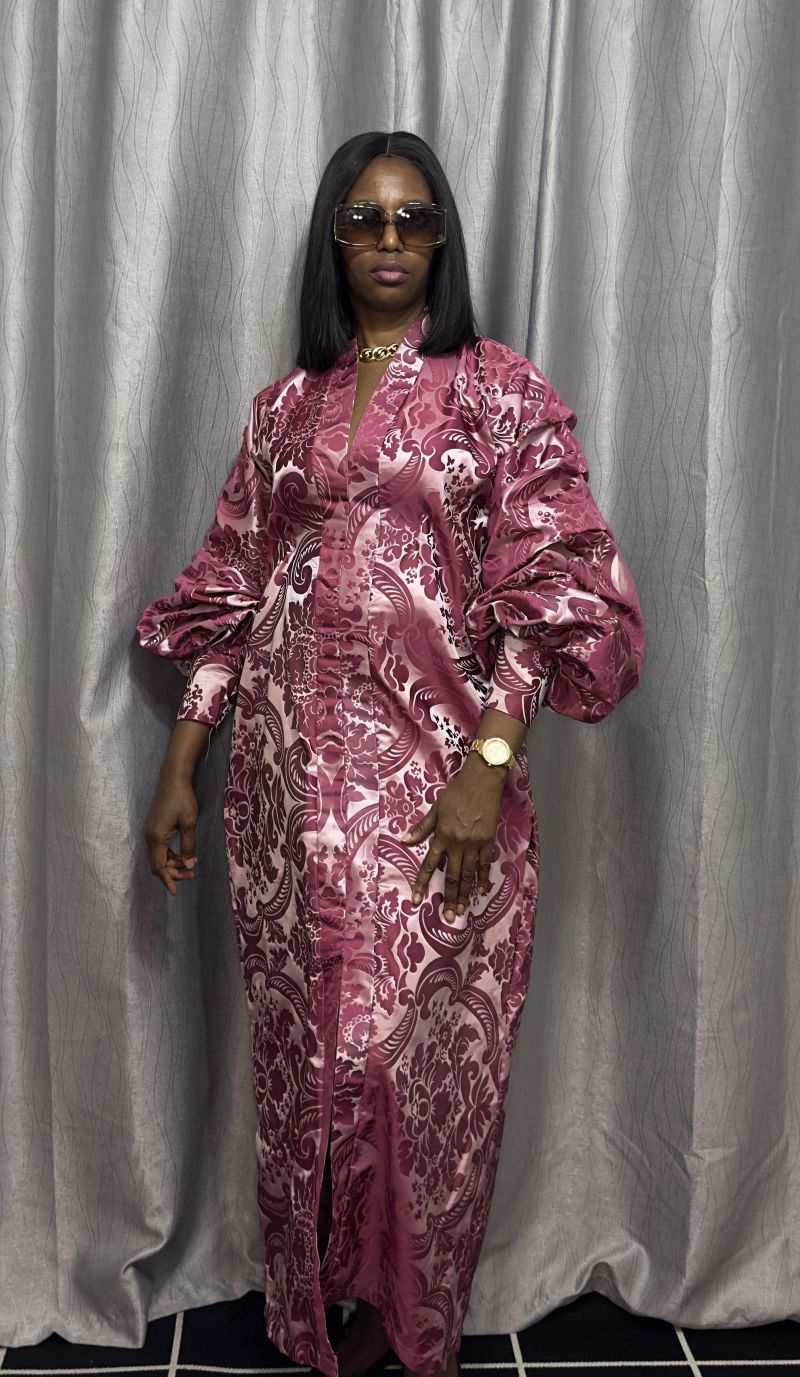 Lindy 05 – Damask Maxi Dresses | Sisiosa UK