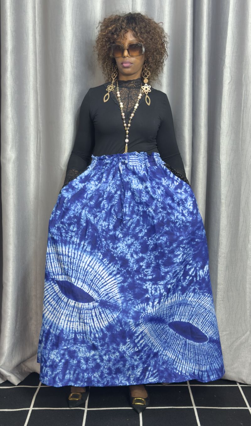 Ankara maxi skirt S05 – Ankara Bottoms | Sisiosa UK