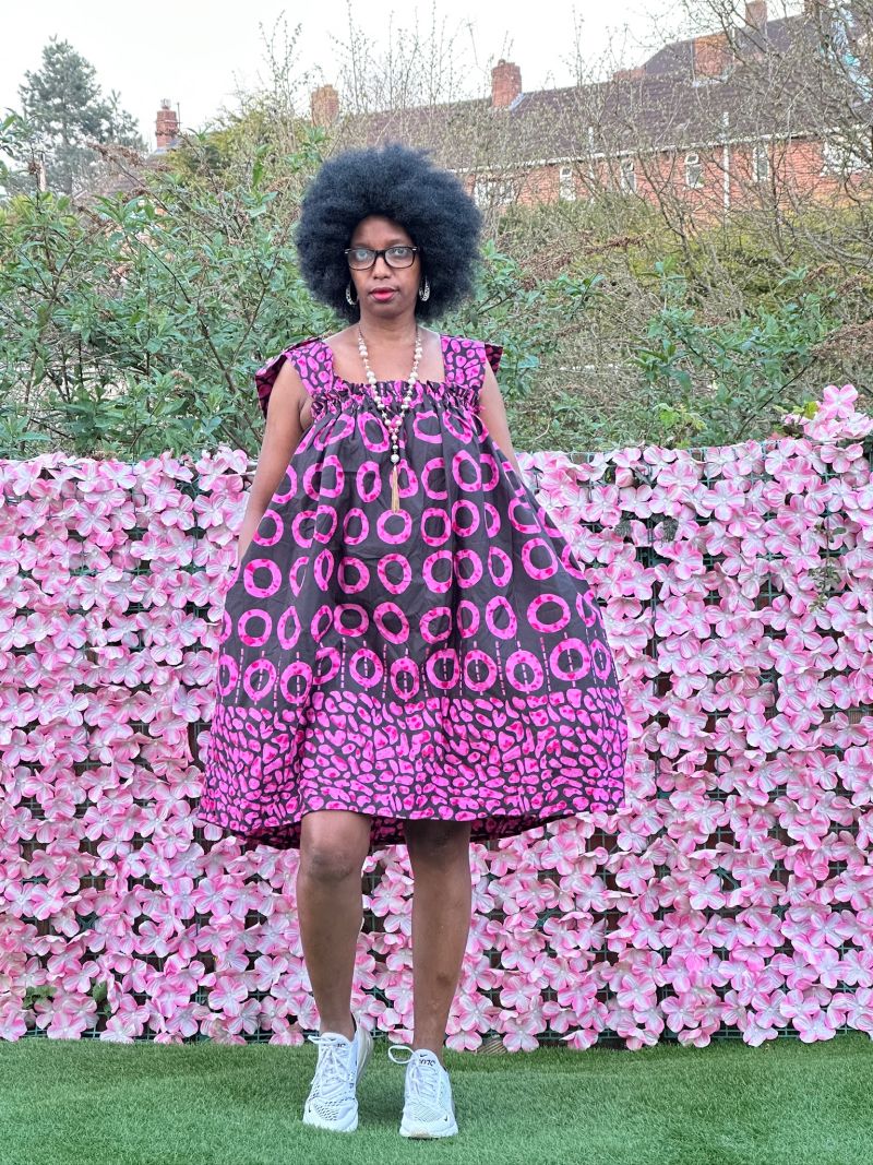 Short Reversed Collar Ankara dress – Ankara Short Dresses | Sisiosa UK