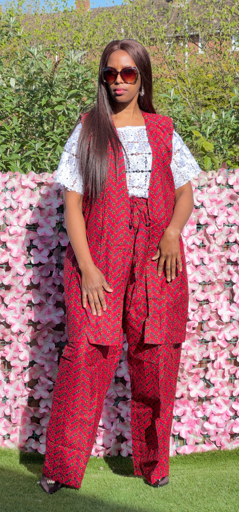 Ankara two piece set – Ankara Trouser Set | Sisiosa UK