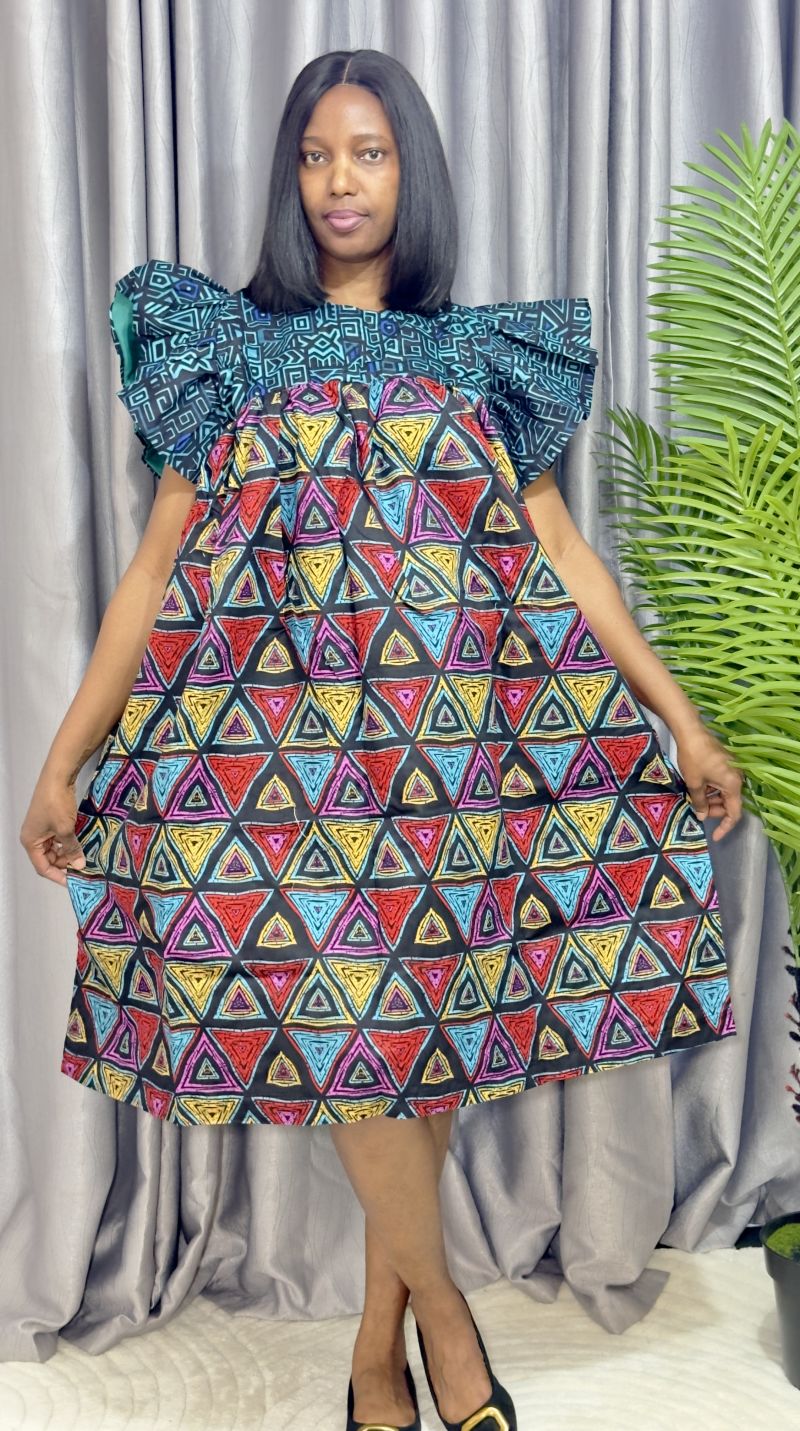 Ankara midi dress – Ankara Midi Dresses | Sisiosa UK