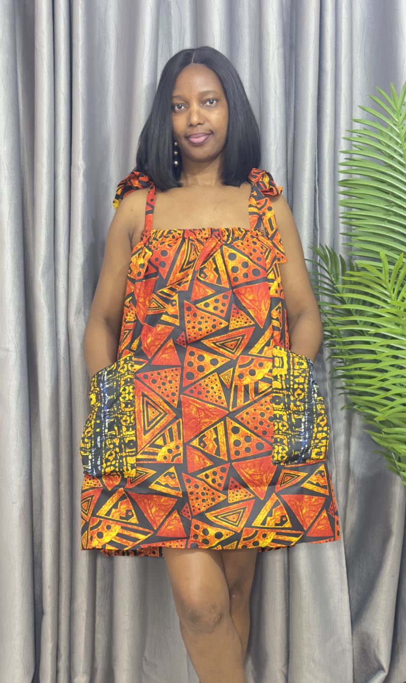 Ankara short dress – Ankara Short Dresses | Sisiosa UK