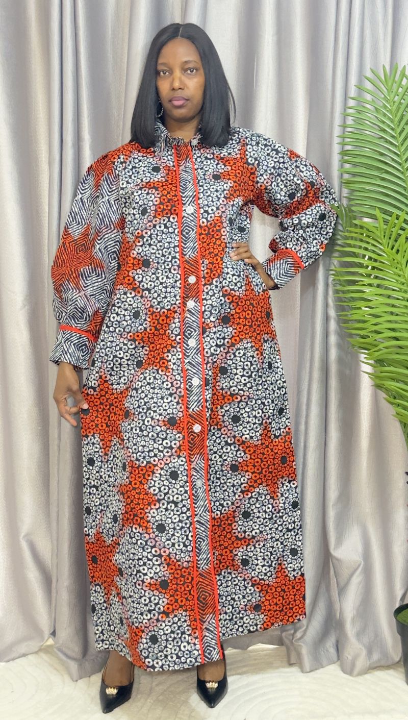 Ankara long shirt dress – Ankara Maxi Dresses | Sisiosa UK