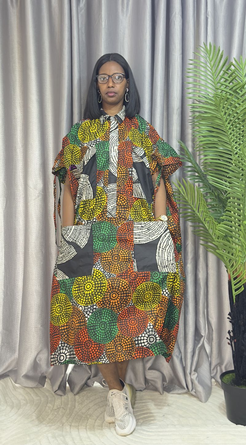 Ankara shirt bubu – Ankara Maxi Dresses | Sisiosa UK