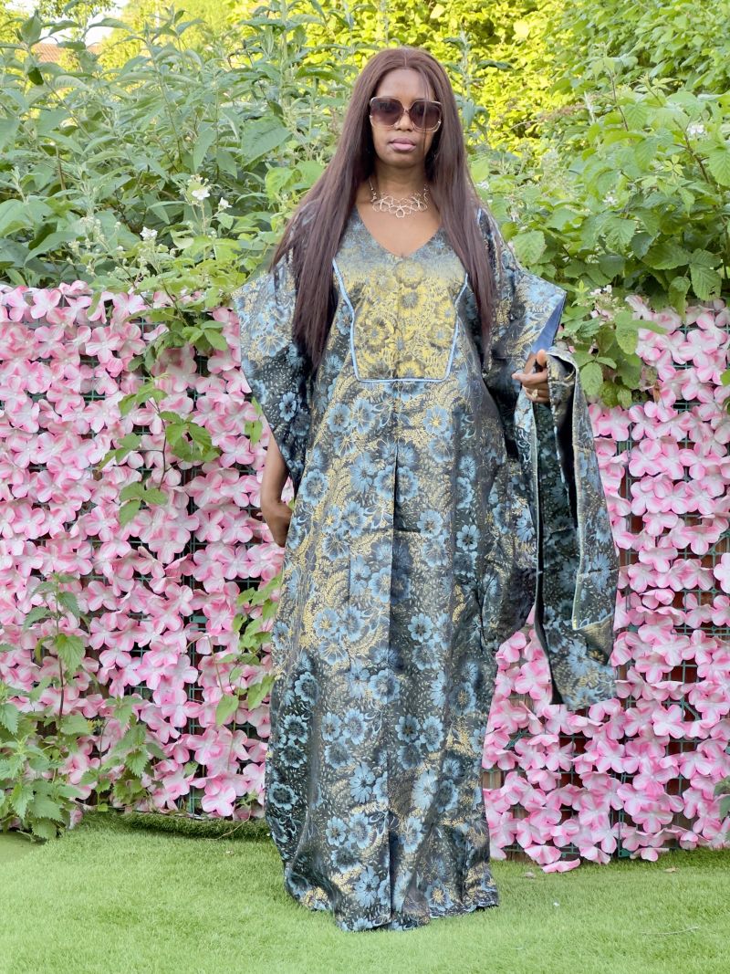 Lindy 14 – Damask Maxi Dresses | Sisiosa UK