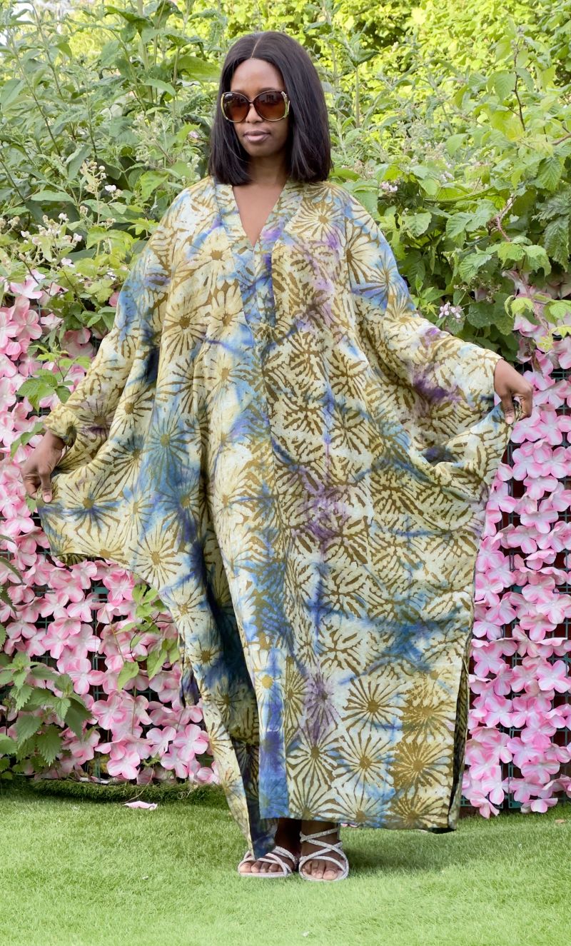Adire bubu dress – Adire Maxi Dresses