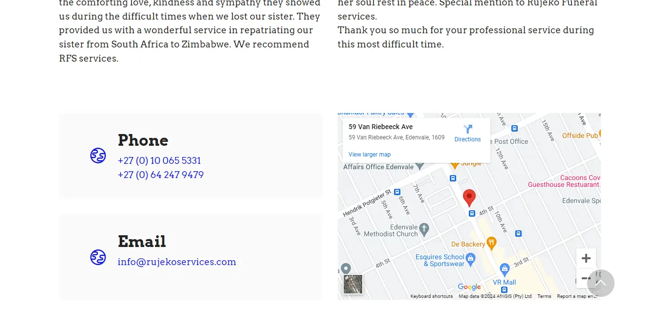Rujeko Funerals