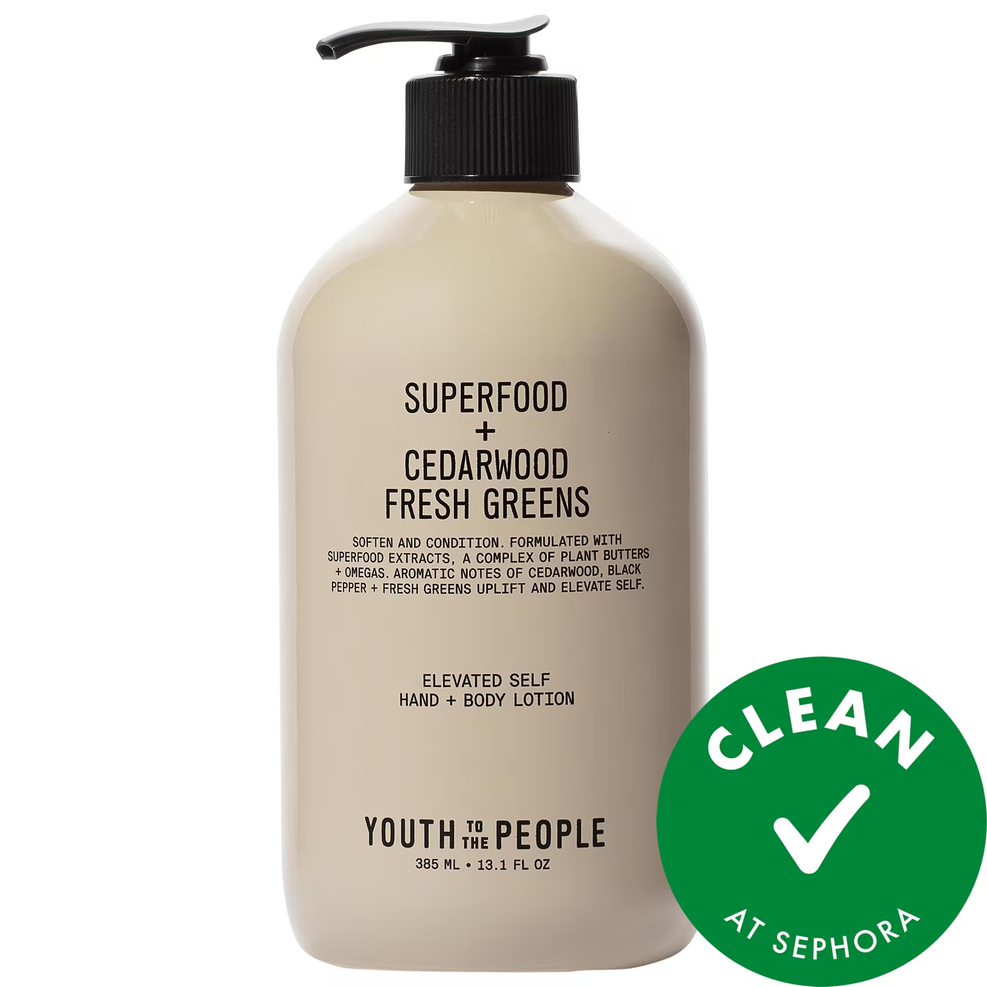 Youth To The People Superfood Omega Hand + Body Lotion with Kale + Green Tea