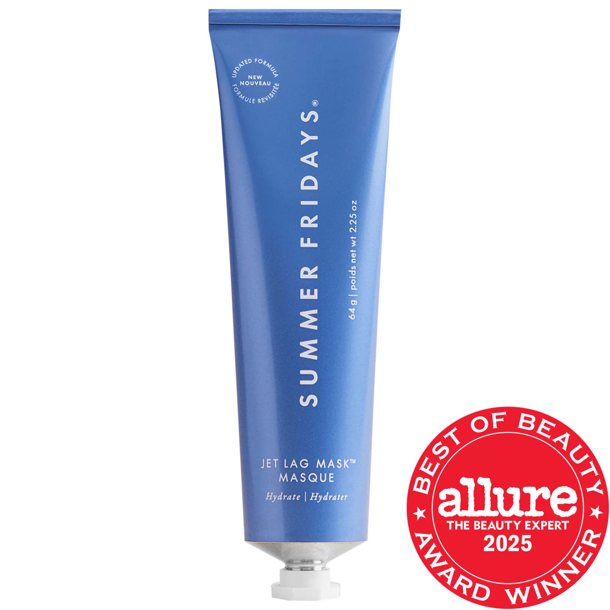 Summer Fridays Jet Lag Mask + Moisturizer Deep Hydration Treatment with Ceramides