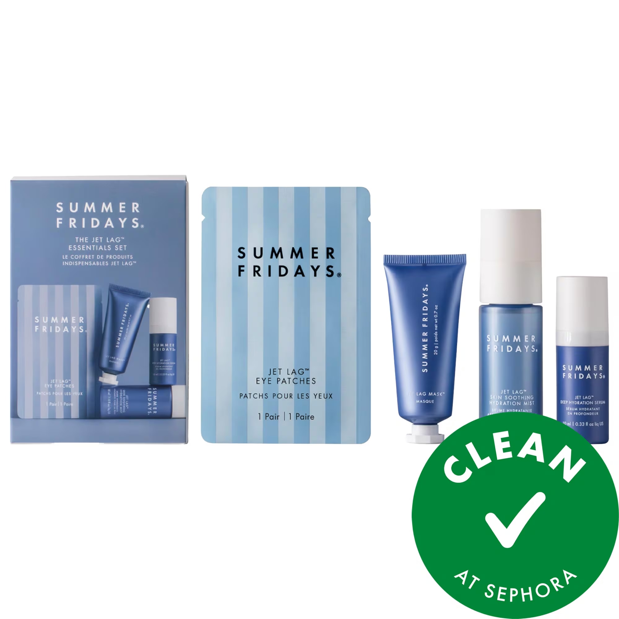 Summer Fridays The Jet Lag Essentials Hydration Set for Travel