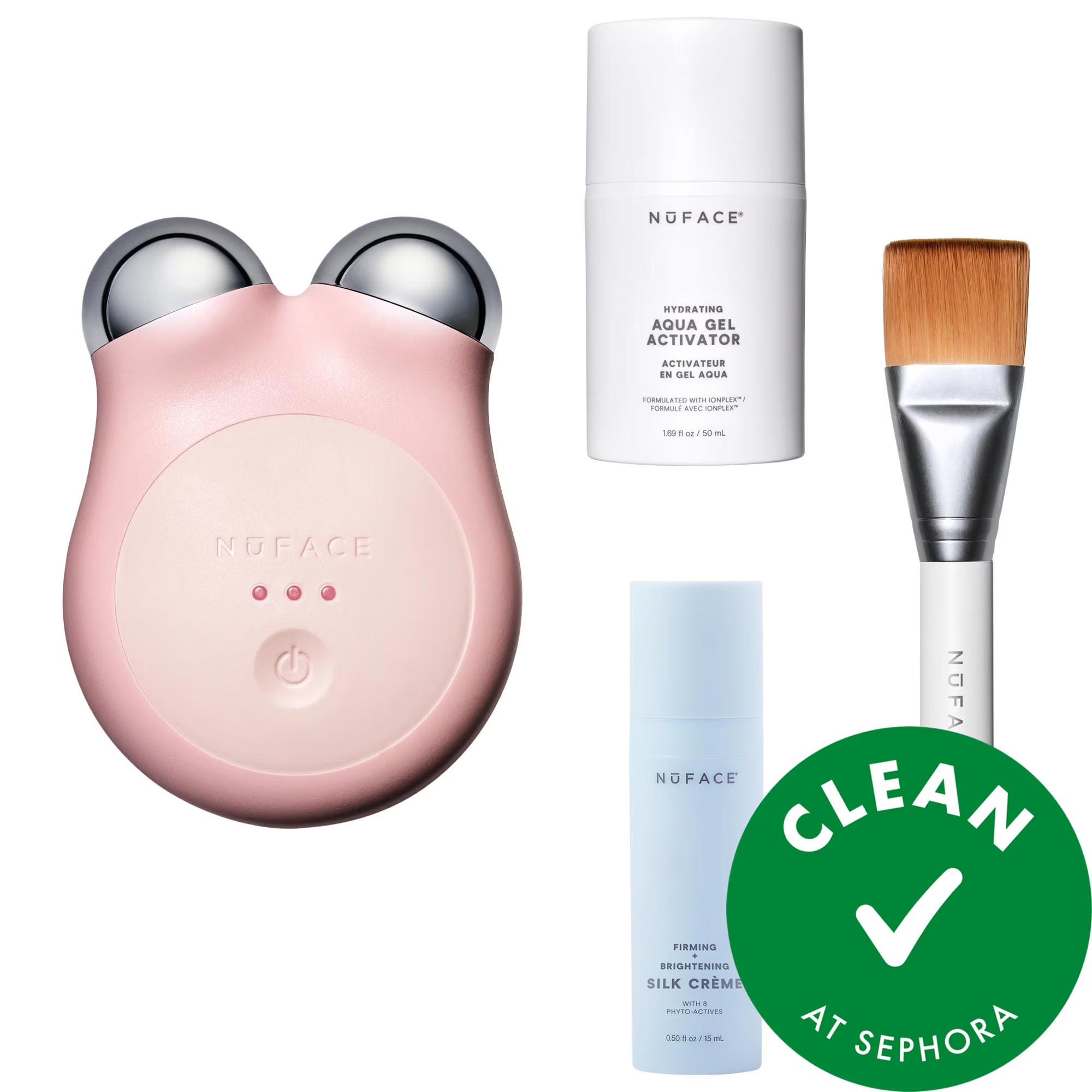NUFACE® MINI+ Starter Kit | Sculpt & Tone Facial Microcurrent Device