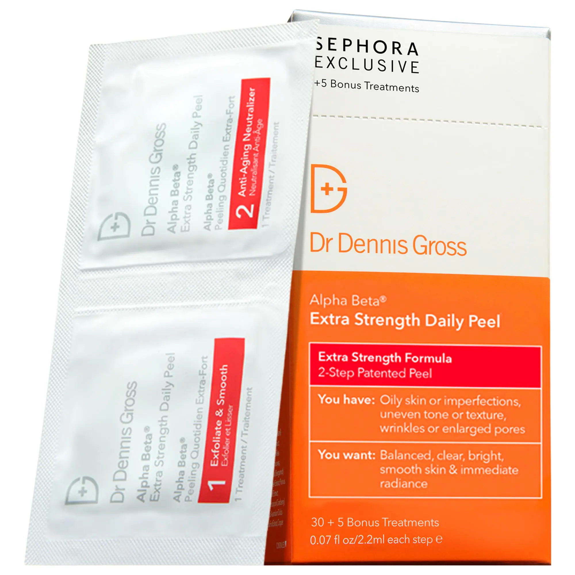 Dr. Dennis Gross Skincare Alpha Beta® Extra Strength Daily Peel Pads