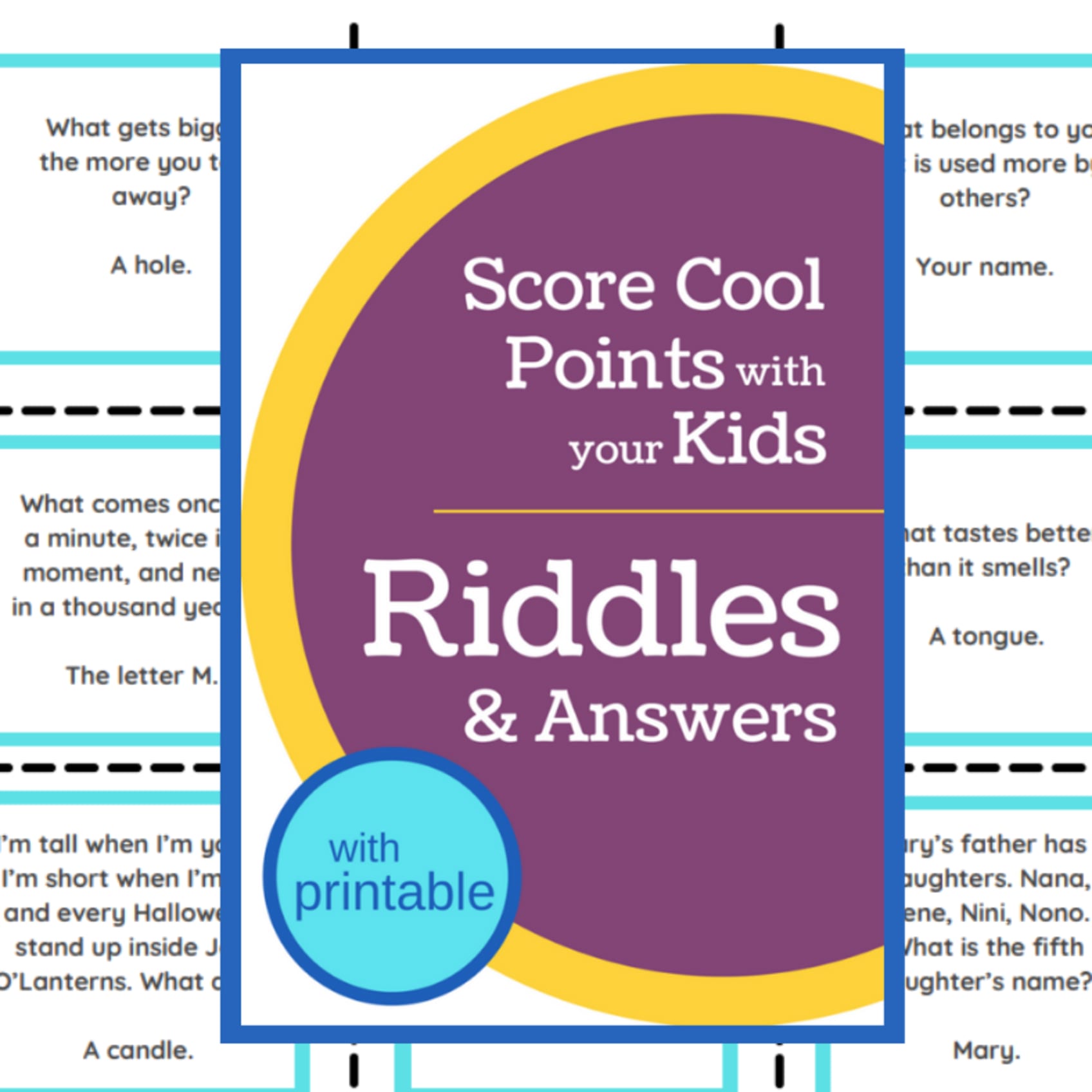 Funny Riddles for Kids With Answers (Printable Easy Riddles!) Funny Riddles for Kids With Answers (Printable Easy Riddles!)