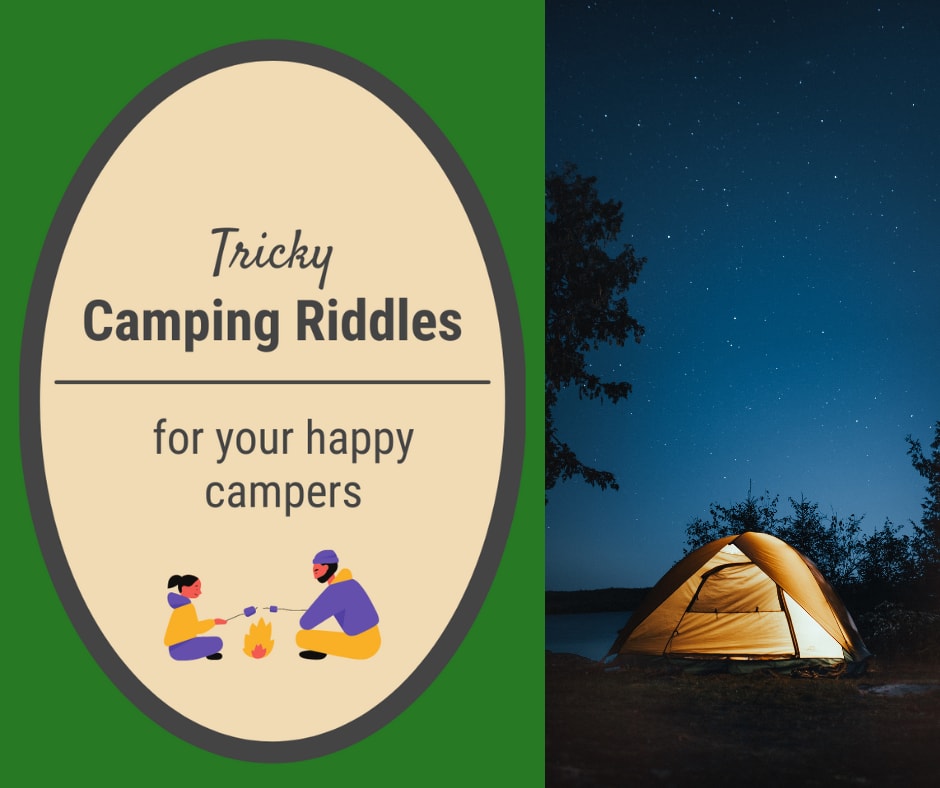 Camping Riddles with Answers (and Printable) for Your Next Camping Trip