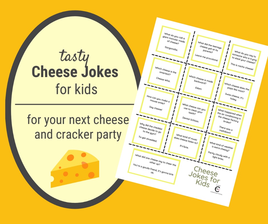 Cheese Jokes and Cheese Puns for Your Next Cheese and Cracker Party