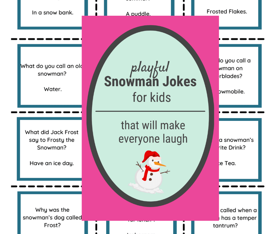 Funny Snowman Jokes for Kids (50+ Jokes that'll Keep them Laughing)