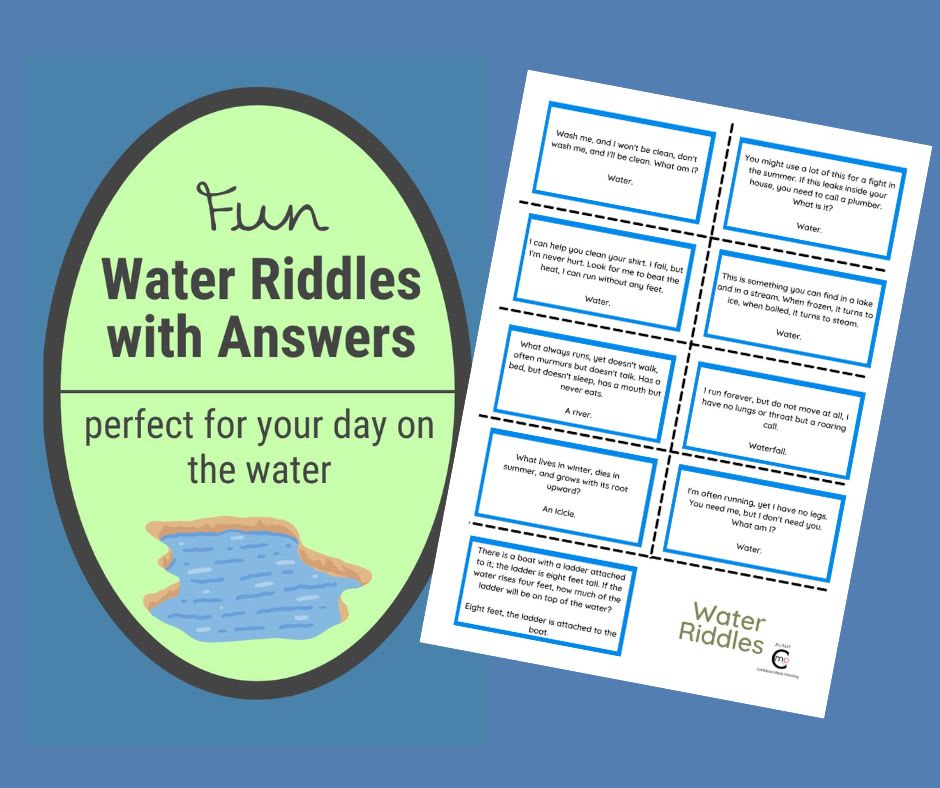 Water Riddles Water Riddles