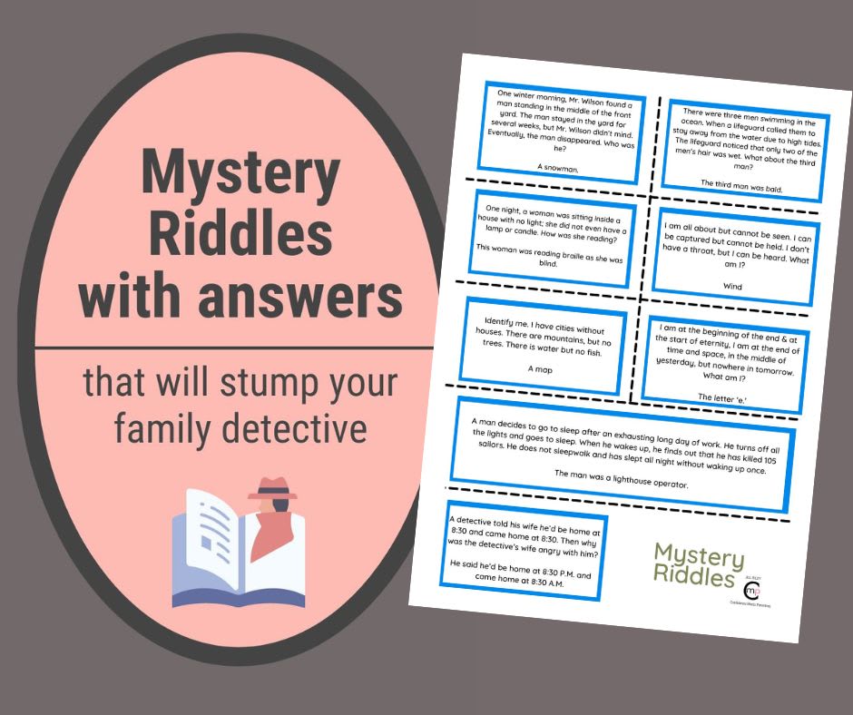 Mystery Riddles Mystery Riddles