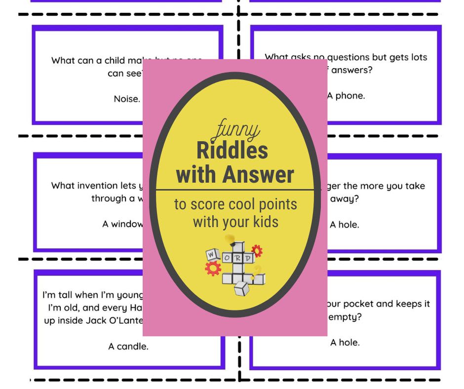riddles for kids | Confidence Meets Parenting