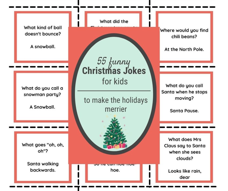 83 Funny Christmas Jokes for Kids (Loved by Adults)PRINTABLE 83-funny-christmas-jokes-for-kids-loved-by-adults-printable