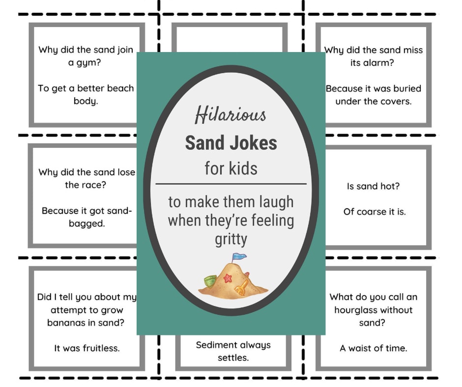 sand jokes for kids