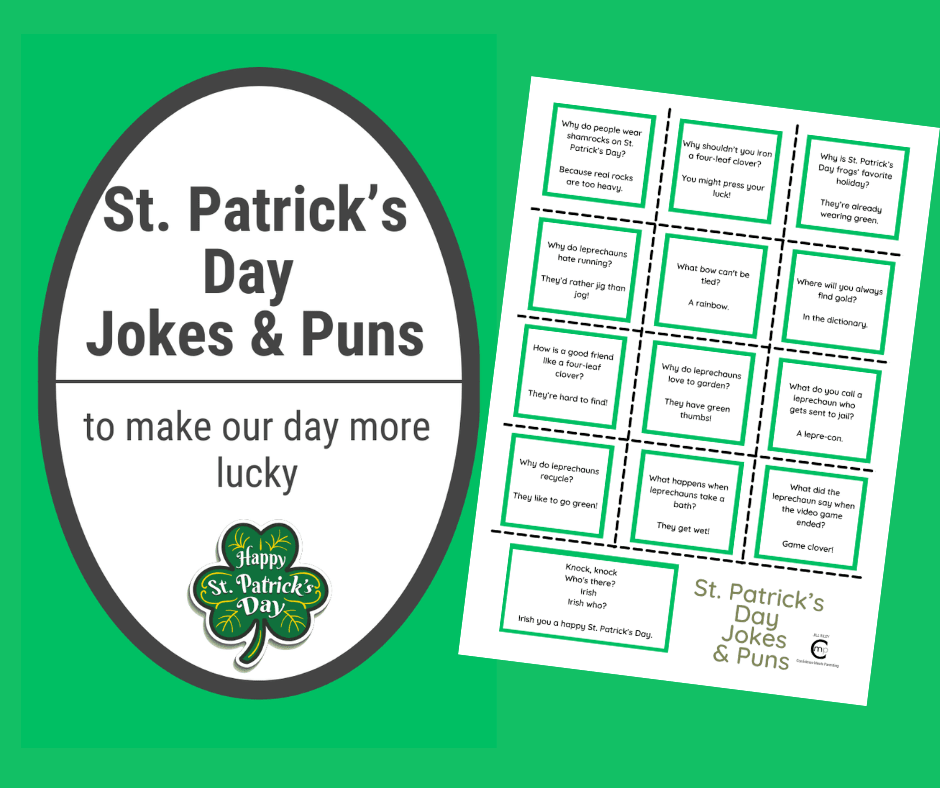 St. Patrick's Day Jokes, St. Patrick's Day Puns and St. Patrick's Day riddles St. Patrick's Day Jokes, St. Patrick's Day Puns and St. Patrick's Day riddles