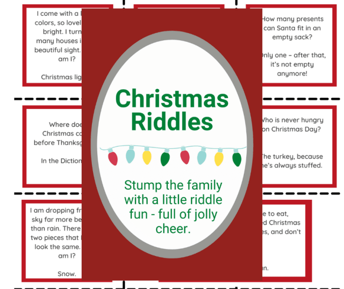Fun Christmas Riddles for Kids Fun Christmas Riddles for Kids