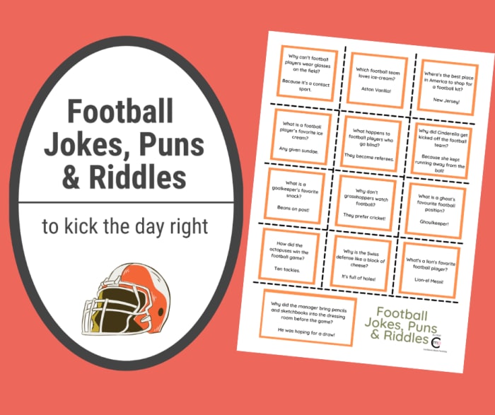 football jokes, football puns, football riddles football jokes, football puns, football riddles