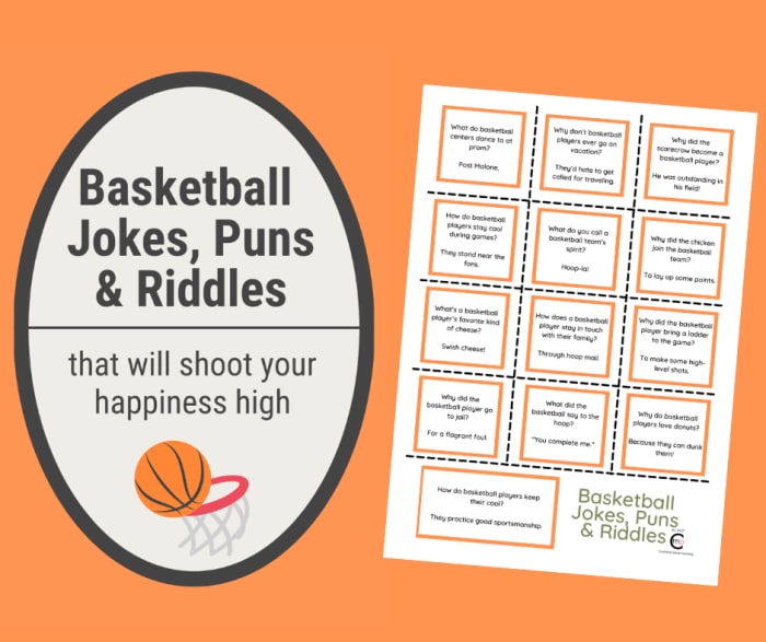 Basketball Jokes, Basketball Puns and Basketball Riddles Basketball Jokes, Basketball Puns and Basketball Riddles