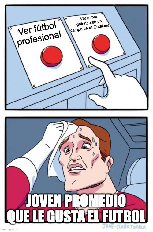 Dilema futbolero extremo