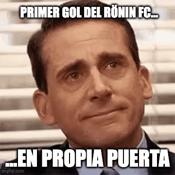 Primer gol en la historia del Rönin FC