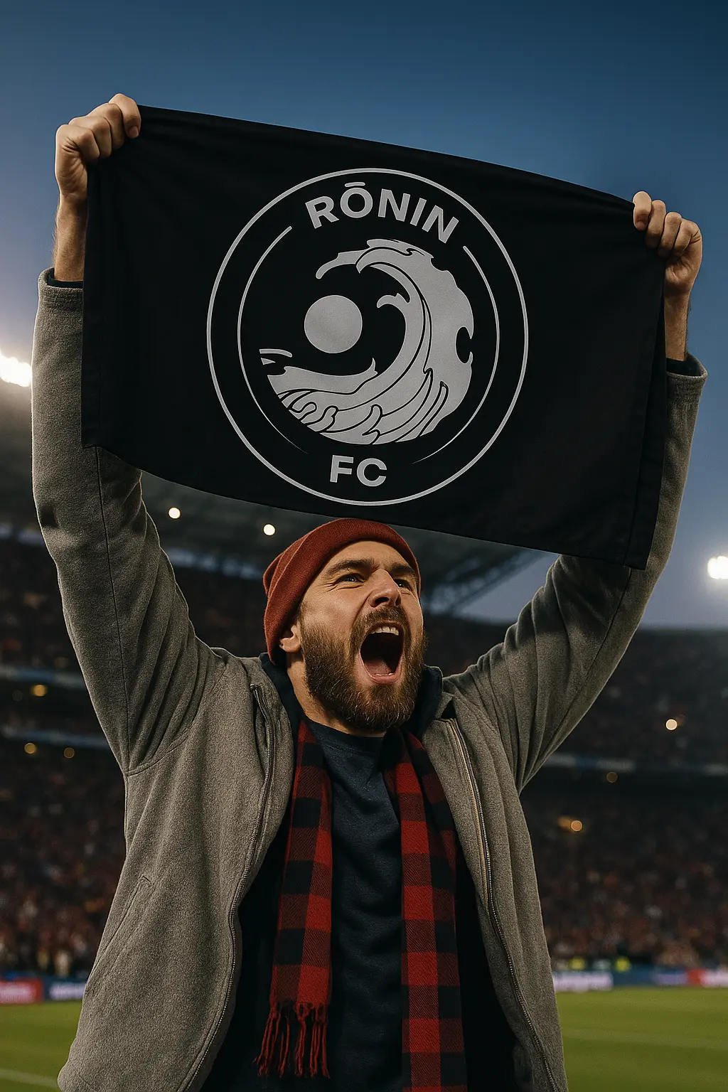 ¡Vamos Rōnin FC! 💪🌊 Luchen con la fuerza de las olas y la determinación de un guerrero. ¡Hoy es nuestro día, nada nos detiene!