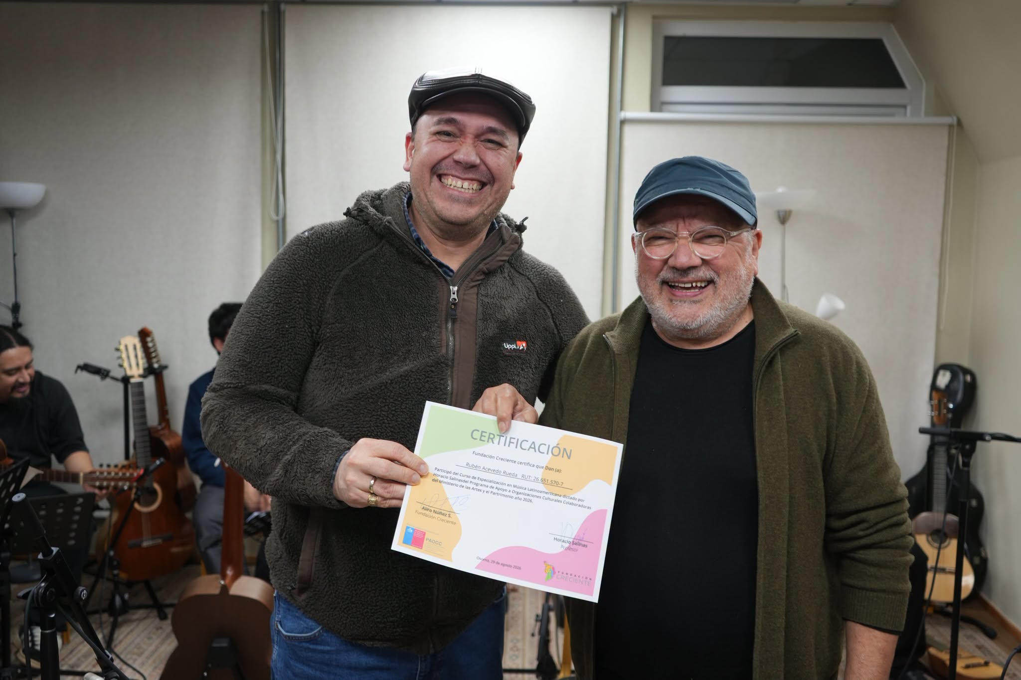Cierre Curso de especialización en música latinoamericana por Horacio Salinas