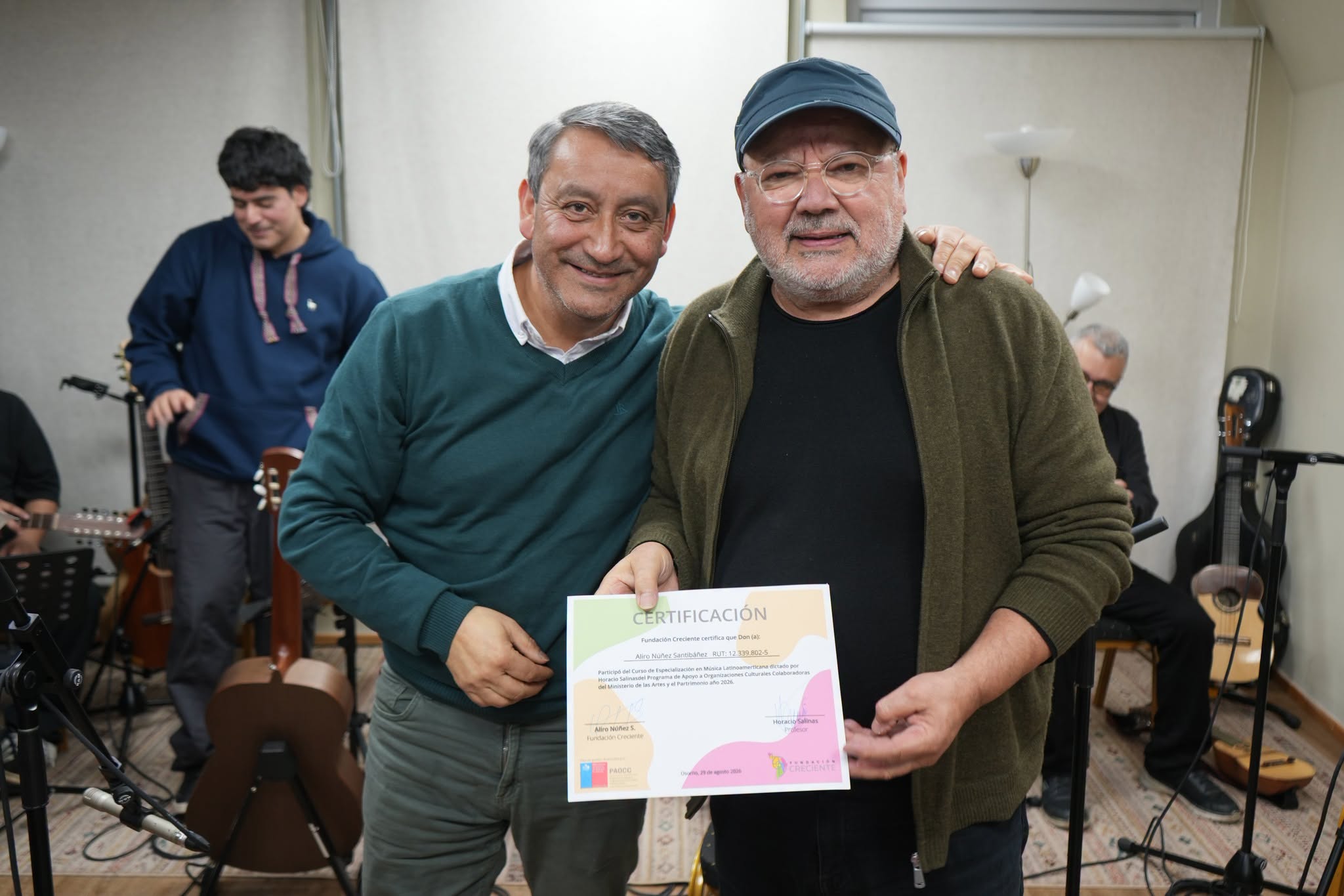Cierre Curso de especialización en música latinoamericana por Horacio Salinas