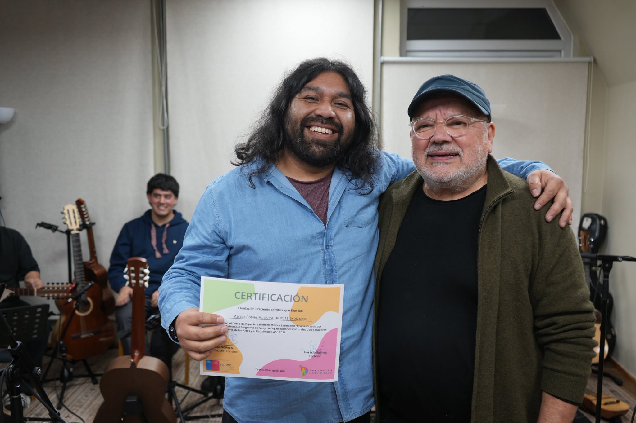 Cierre Curso de especialización en música latinoamericana por Horacio Salinas