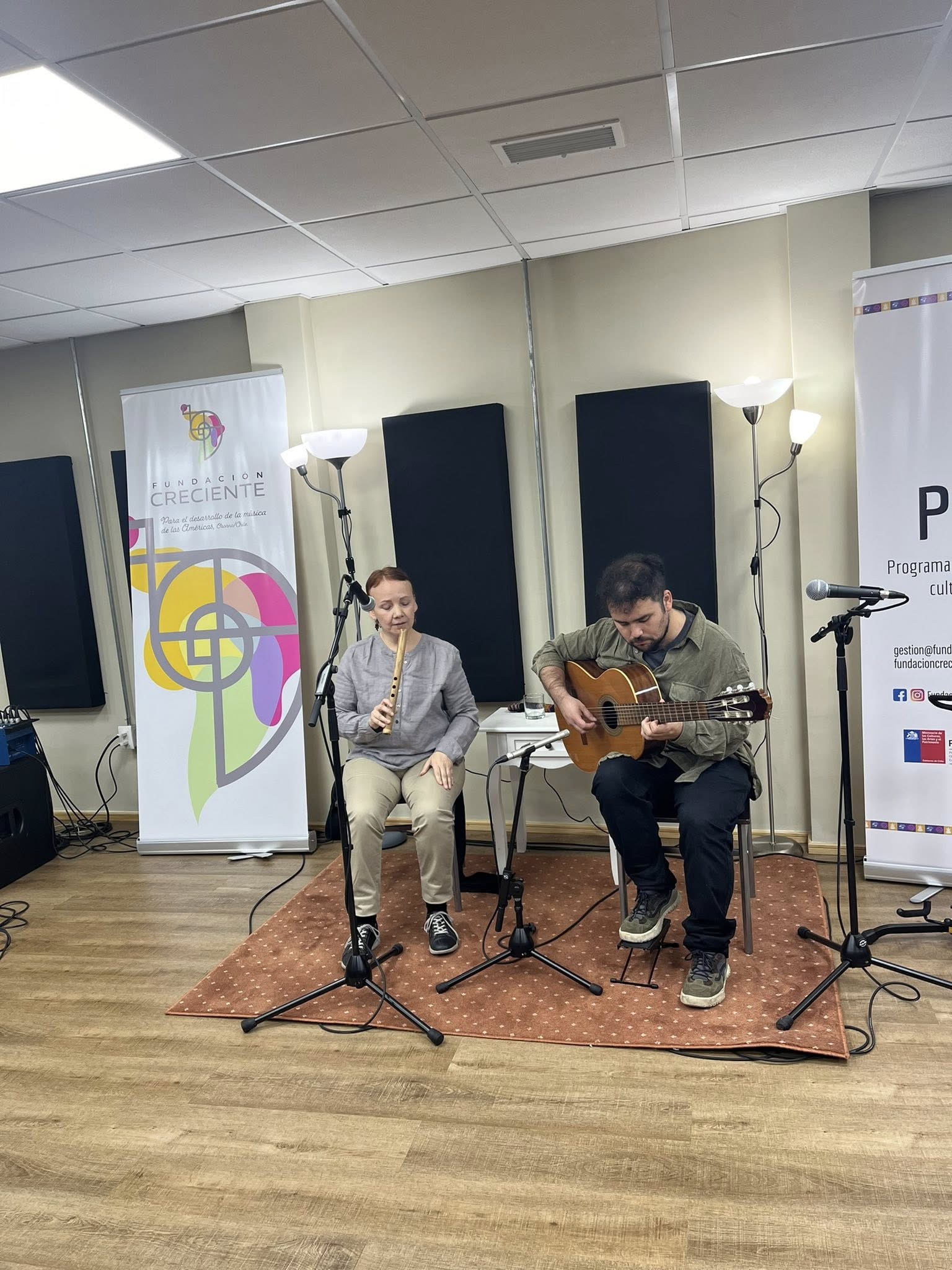 Dúo Aires de quena en 'La casa Presenta'
