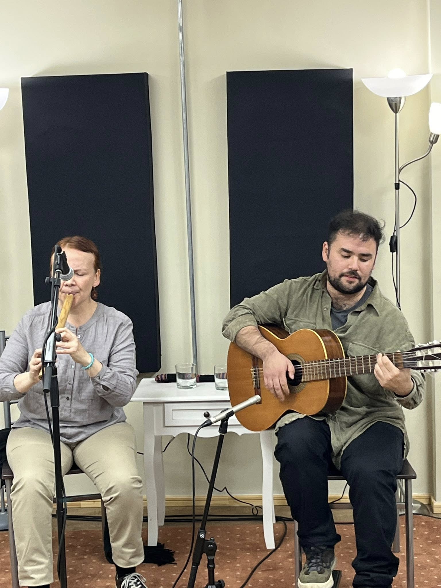Dúo Aires de quena en 'La casa Presenta'