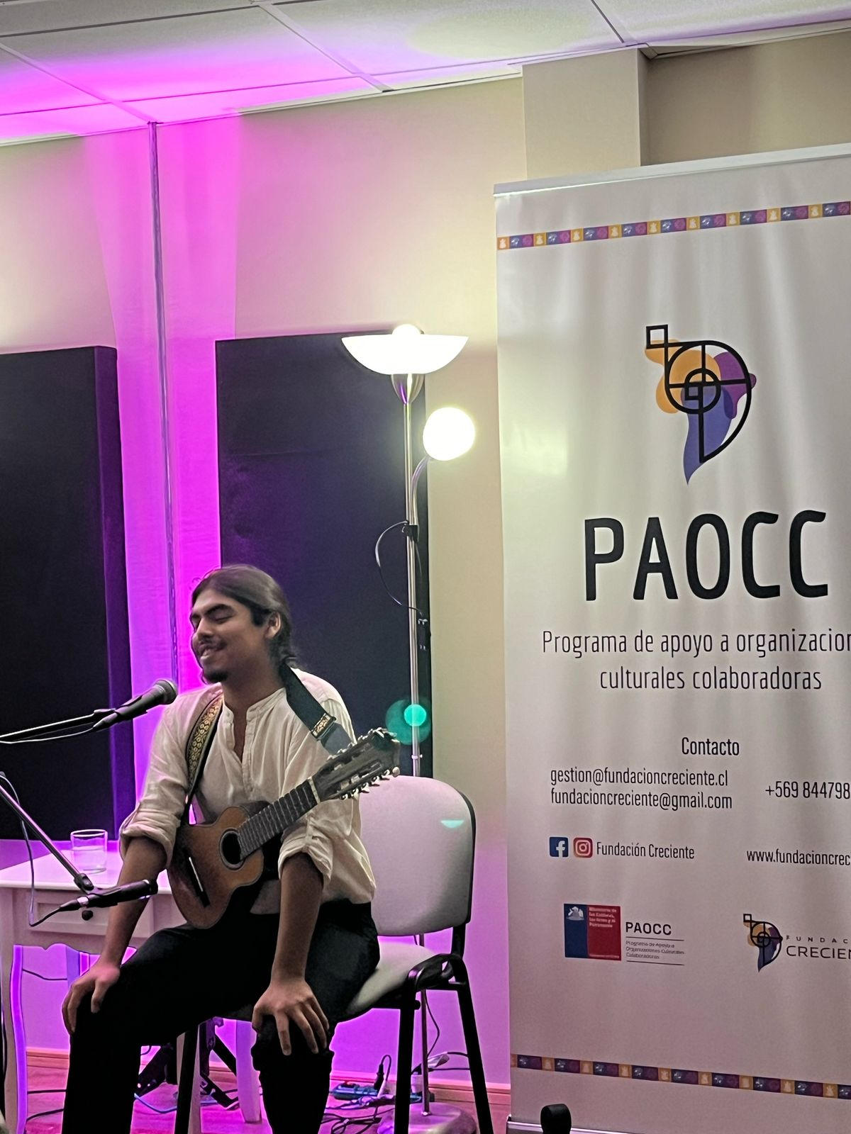 Gabriel Huenchuleo en 'La Casa Presenta'