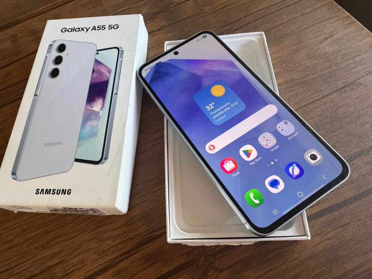 Samsung Galaxy A55 5G 128GB 12GB - Awesome Lilac