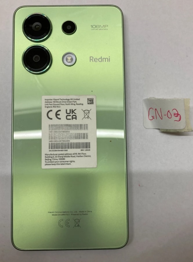 Xiaomi Redmi Note 13 256GB 6GB - Mint Green
