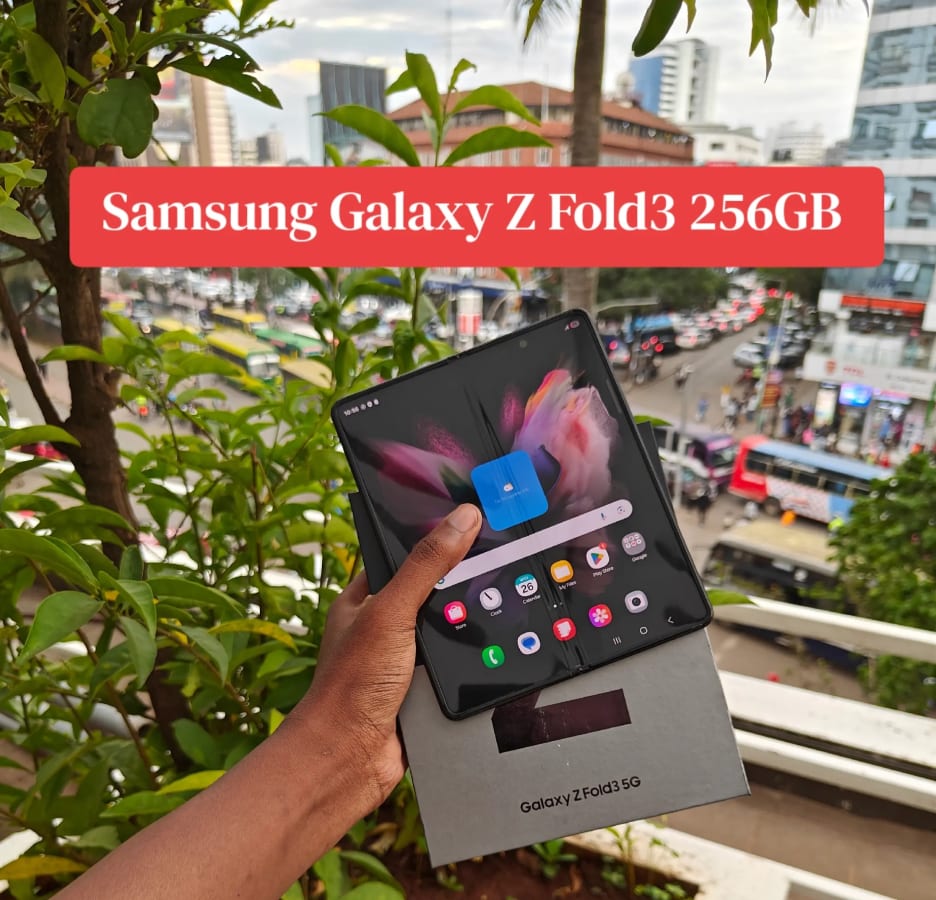 Samsung Galaxy Z Fold 3 5G 12GB/256GB Black ⚫️, Like New, Ruiru Ndani, Kiambu