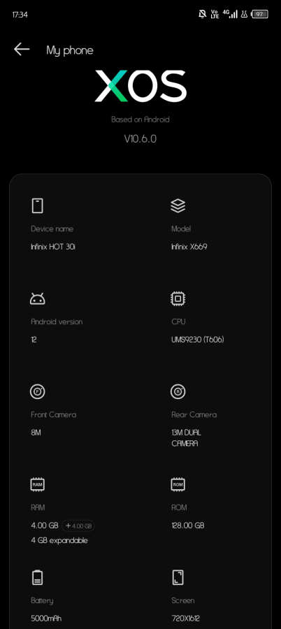 Infinix X669 4GB/128GB, Good, Chuka, Tharaka Nithi