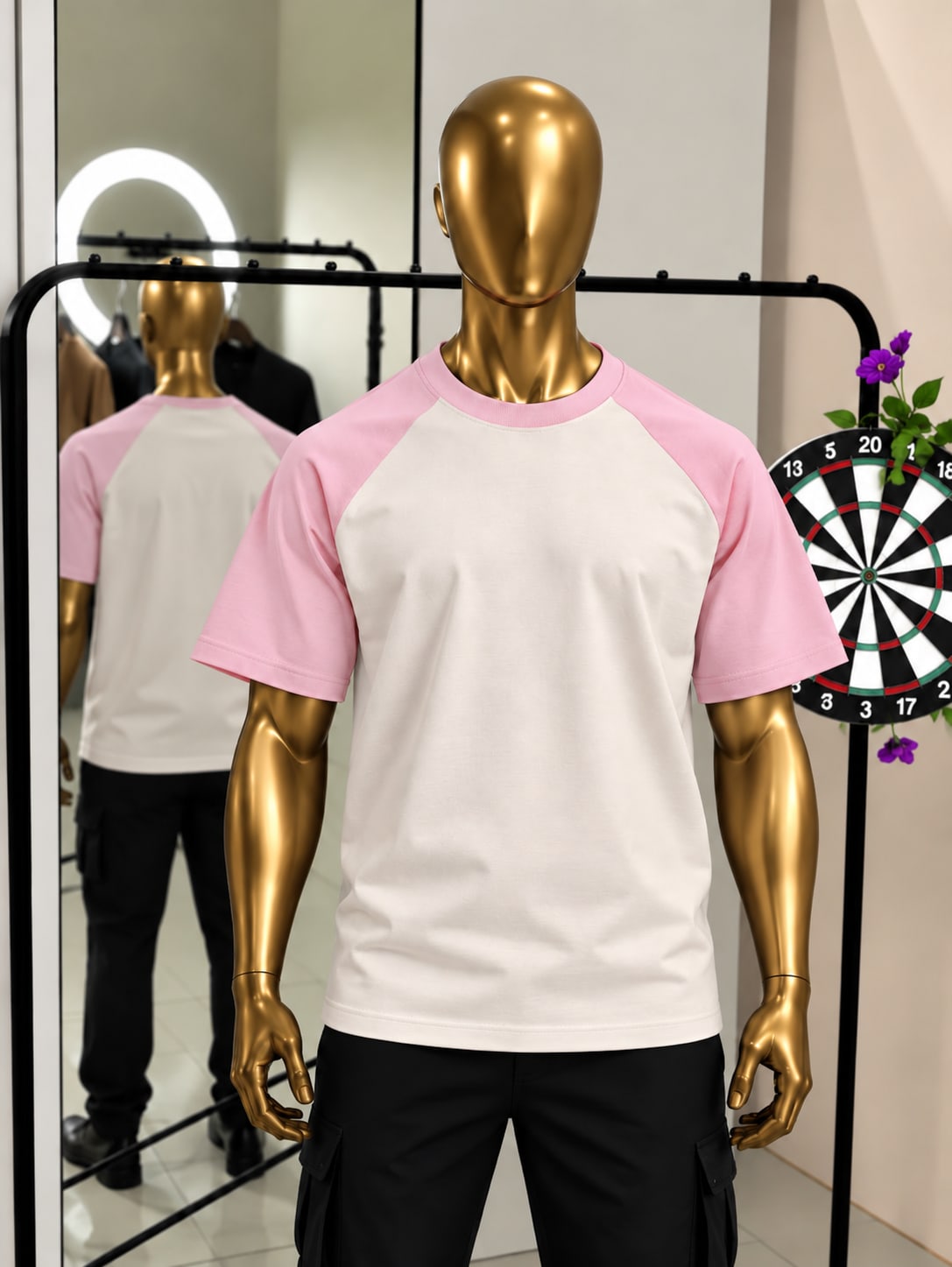 PINK/ CREAM