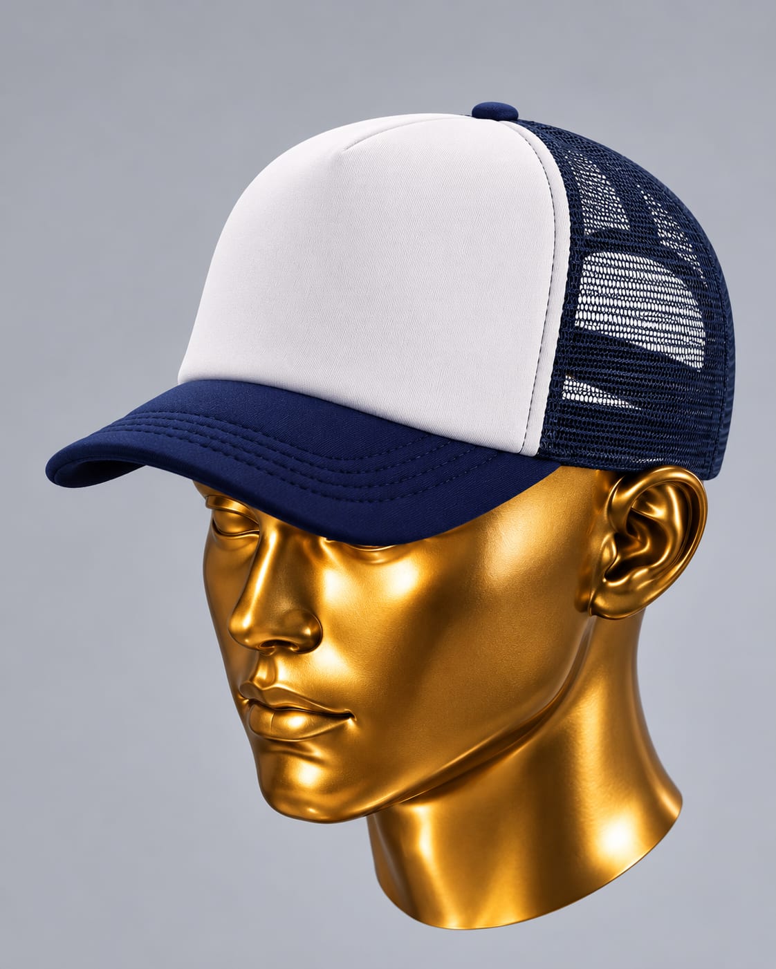 NAVY BLUE/WHITE